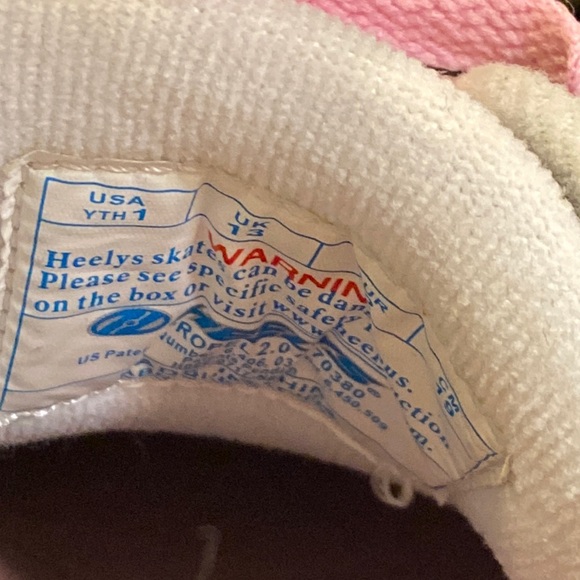 HEELYS ROLLER GIRL SHOES SIZE 1 - Picture 6 of 7